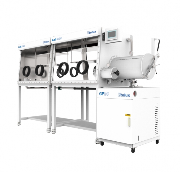 Lab2000-2400四工位分体式双面手套箱