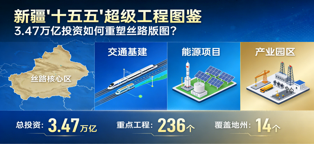 新疆"十五五"规划3.47万亿投资如何重塑丝路版图